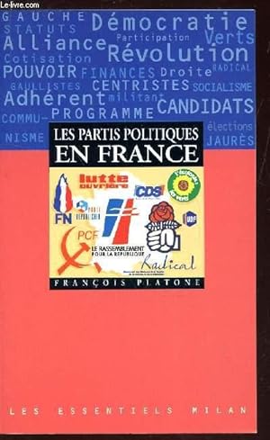 Immagine del venditore per LES PARTIS POLITIQUES EN FRANCE. venduto da Le-Livre