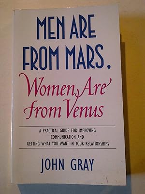 Men Are From Mars, Women Are From Venus