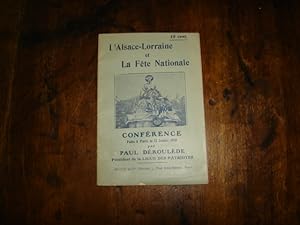 Seller image for L'Alsace Lorraine et la Fte Nationale for sale by Tir  Part