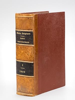 Etudes religieuses, philosophiques, historiques et littéraires, 1890, Partie Bibliographique 1890...