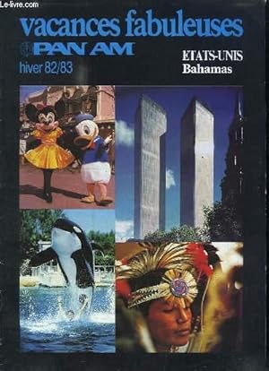 Immagine del venditore per Catalogue-plaquette "Pan'Am, vacances fabuleuses", Hiver 82 / 83, Etats-Unis - Bahamas venduto da Le-Livre