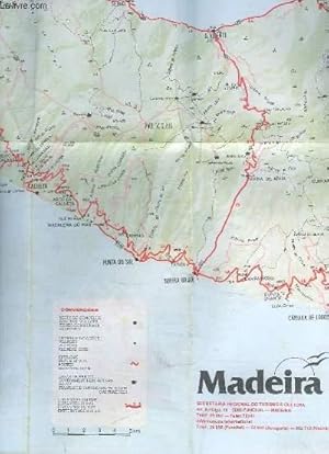 Imagen del vendedor de Carte dpliante de Madeira, et de Funchal. a la venta por Le-Livre
