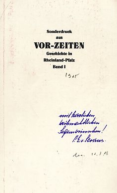 Mönche, Missionare und Bonifatius. Sonderdruck aus : Vor-Zeiten. Geschichte in Rheinland-Pfalz Ba...