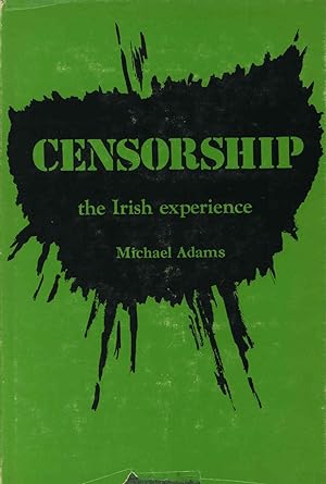 Bild des Verkufers fr Censorship : the Irish experience. [Toward censorship, 1922-1928; Obscenity law in Ireland; movement for reform; Obscenity a matter of international concern; Committee enquiry on Evil Literature; grounds of prohibition; A censorship of books?; Deates in general; first Censorship Board; Catholic Mind & Catholic Bulletin; Parliamentary debates in 'thirties; CTS Report; A purpose of amendment; Sean O'Faolain & Bell; Act of 1946; Dail debates; Second Reading in Seanad; resignations of 1957; Censorship & birth control; Board attacked ; attitude of Catholic Press; Customs officials; Law enforcement; Newsagents & booksellers; A selection of books prohibited during t he years 1930-1946, & prohibitions per year; Index Librorum Prohibitorum] zum Verkauf von Joseph Valles - Books