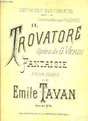 Seller image for IL TROVATORE for sale by Le-Livre