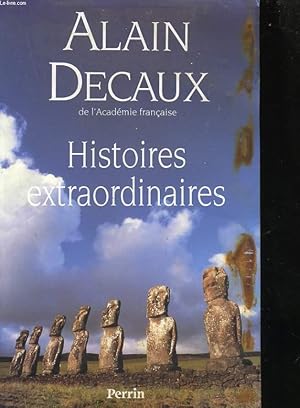 Immagine del venditore per HISTOIRES EXTRAORDINAIRES venduto da Le-Livre