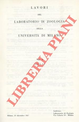 Lavori del Laboratorio di Zoologia della Università di Milano.