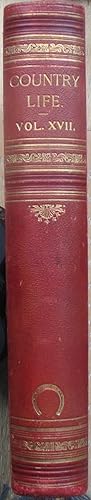 Country Life Magazine - Volume XV11, January - June 1905 - 26 weekly issues in a handsome leather...