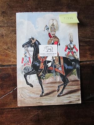 1st Life Guards. A Good Amateur Watercolour of an Officer in Dress Uniform, Horsed Drawing His Sw...