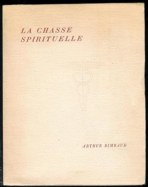 Bild des Verkufers fr Une chasse spirituelle.Introduction de Pascal Pia. zum Verkauf von Bouquinerie Aurore (SLAM-ILAB)