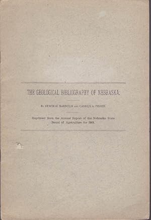 Bild des Verkufers fr Geological Bibliography of Nebraska zum Verkauf von Clausen Books, RMABA