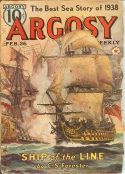 Seller image for ARGOSY Weekly: February, Feb. 26, 1938 ("Ship of the Line") for sale by Books from the Crypt