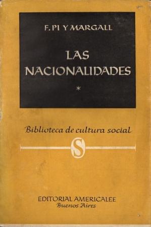 Bild des Verkufers fr Las Nacionalidades zum Verkauf von Federico Burki
