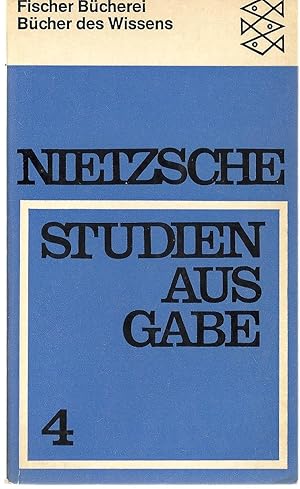 STUDIEN AUS GABE . ZUR GEANALOGIE DES MORAL - ECCE HOMO