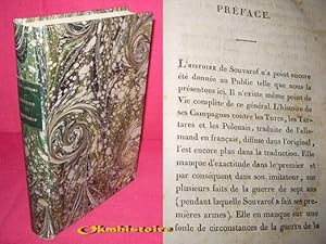 Image du vendeur pour Histoire du feld-marchal Souvaroff, lie  celle de son temps. Avec des considrations sur les principaux vnements politiques et militaires auxquels la Russie a pris part pendant le XVIII sicle mis en vente par Okmhistoire