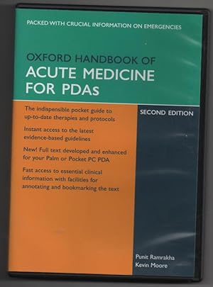 Immagine del venditore per Oxford Handbook of Acute Medicine for PDAs venduto da Frances Wetherell