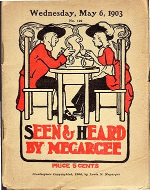 Imagen del vendedor de Seen & Heard By Megargee: Volume 1, No. 13: Wednesday, April 3, 1901 a la venta por Dorley House Books, Inc.