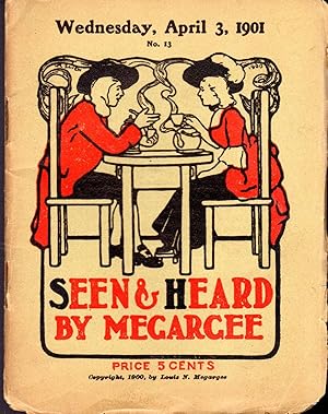 Imagen del vendedor de Seen & Heard By Megargee: Volume III, No. 122: Wednesday, May 3,, 1903 a la venta por Dorley House Books, Inc.