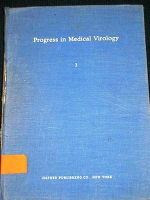 Image du vendeur pour Progress in Medical Virology - Volume 3 mis en vente par Lotzabooks