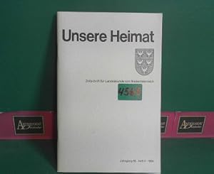 Imagen del vendedor de Unsere Heimat. - Jahrgang 65, Heft 4, 1994. - Zeitschrift fr Landeskunde von Niedersterreich. a la venta por Antiquariat Deinbacher