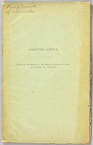 AUGUSTUS LOWELL