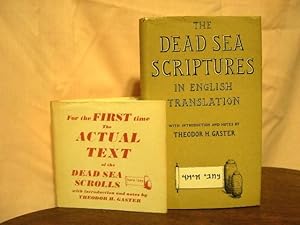 Bild des Verk�ufers f�r THE DEAD SEA SCRIPTURES zum Verkauf von Robert Gavora, Fine & Rare Books, ABAA