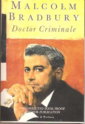 Image du vendeur pour Doctor Criminale. mis en vente par City Basement Books