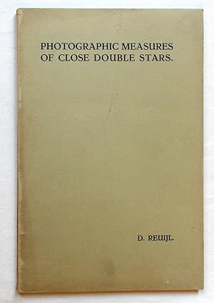Photographic Measures of Close Double Stars