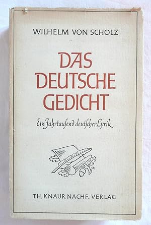 Das Deutsche Gedicht - Ein Jahrtausend Deutscher Lyrik