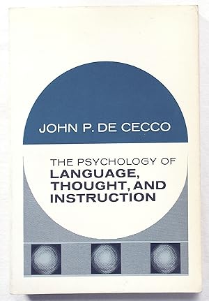 The Psychology of Language, Thought and Instruction - Readings