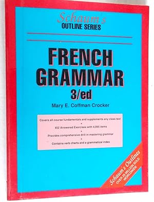 Schaum's Outline of French Grammar 3rd Edition