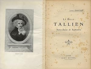 La belle Tallien. Notre-Dame de Septembre.