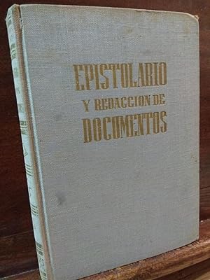 Imagen del vendedor de Epistolario y redaccion de documentos a la venta por Libros Antuano