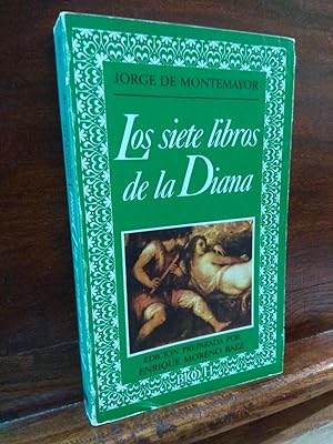 Imagen del vendedor de Los siete libros de la Diana a la venta por Libros Antuano