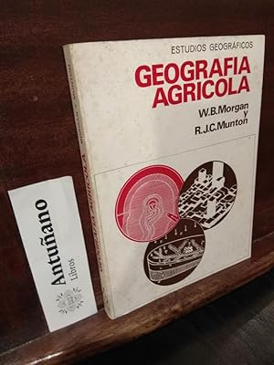 Bild des Verkufers fr Geografia agricola zum Verkauf von Libros Antuano