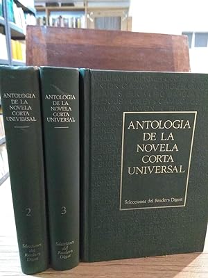 Imagen del vendedor de Antologia de la novela corta universal (tres tomos) a la venta por Libros Antuano
