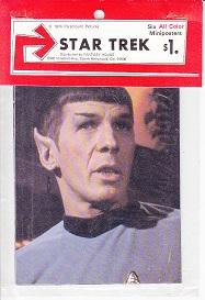 Seller image for STAR TREK - Six All Color Miniposters for sale by Monroe Bridge Books, MABA Member