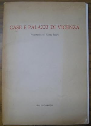 Seller image for Case e Palazzi di Vicenza. 20 tavole in nero e 2 a colori. for sale by Antiquariat Carl Wegner