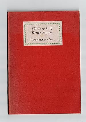 Bild des Verkufers fr The Tragedy of Doctor Faustus ( The Nelson Playbooks No. 114 ) zum Verkauf von Oopalba Books