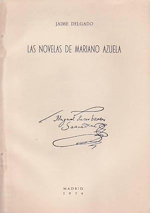 Imagen del vendedor de LAS NOVELAS DE MARIANO AZUELA a la venta por Librera Torren de Rueda