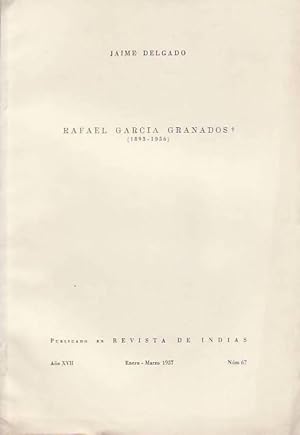 Imagen del vendedor de RAFAEL GARCA GRANADOS (1893 - 1956). a la venta por Librera Torren de Rueda