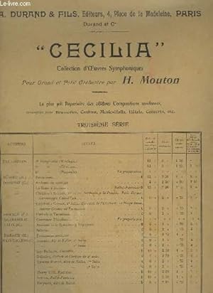 Imagen del vendedor de LA PROFESSION NOCTURNE - PIANO CONDUCTEUR + VIOLONCELLES + ALTOS + 1 & 2 VIOLONS + CONTREBASSE + 1 VIOLONS + BASSON + TROMBONE + 1 & 2 CLARINETTE + FLUTES + HAUTBOIS + 1 & 2 TROMPETTES EN UT + TIMBALES + GROSSE CAISSE. a la venta por Le-Livre