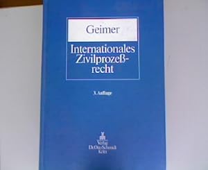 Seller image for Internationales Zivilprozessrecht. von for sale by Antiquariat Bookfarm