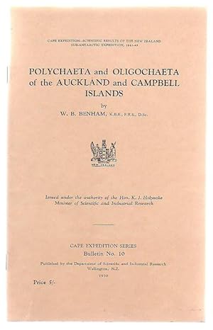 Imagen del vendedor de Polychaeta And Oligochaeta Of The Auckland And Campbell Islands a la venta por Renaissance Books, ANZAAB / ILAB