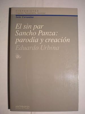 El sin par Sancho Panza. Parodia y creación