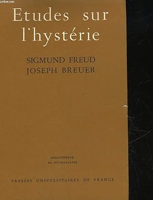 Seller image for ETUDES SUR L'HYSTERIE for sale by Le-Livre