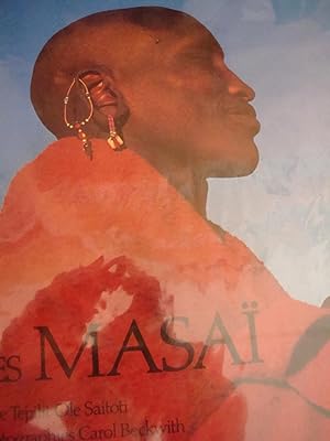 Seller image for Les Masai in-4,reli toile avec jaquette,275 pages,abondamment illustr de magnifiques photographies en couleur for sale by LIBRAIRIE EXPRESSIONS