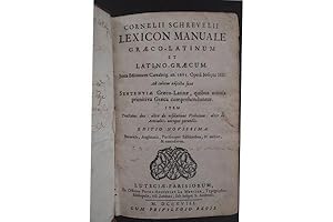 Lexicon Manuale graeco - latinum et latino - graecum