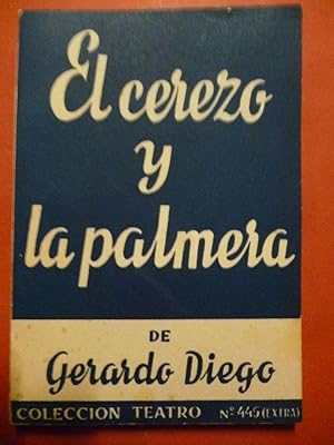 Bild des Verkufers fr EL CEREZO Y LA PALMERA. Retablo escnico en forma de Trptico, original de. zum Verkauf von Carmichael Alonso Libros