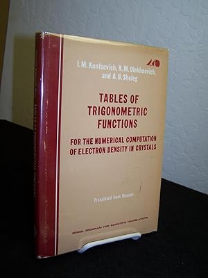 Bild des Verkufers fr Tables of Trigonometric Functions for the Numerical Computation of Electron Density in Crystals. zum Verkauf von Zephyr Books